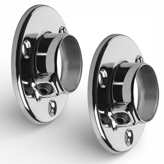 Support Tube Rond DIAM 25 (2 pièces)