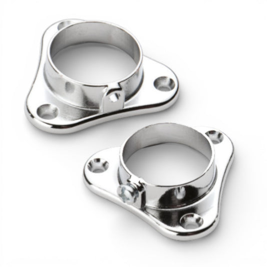 Support Tube Rond 25mm Triangulaire RF159 (2 pièces)