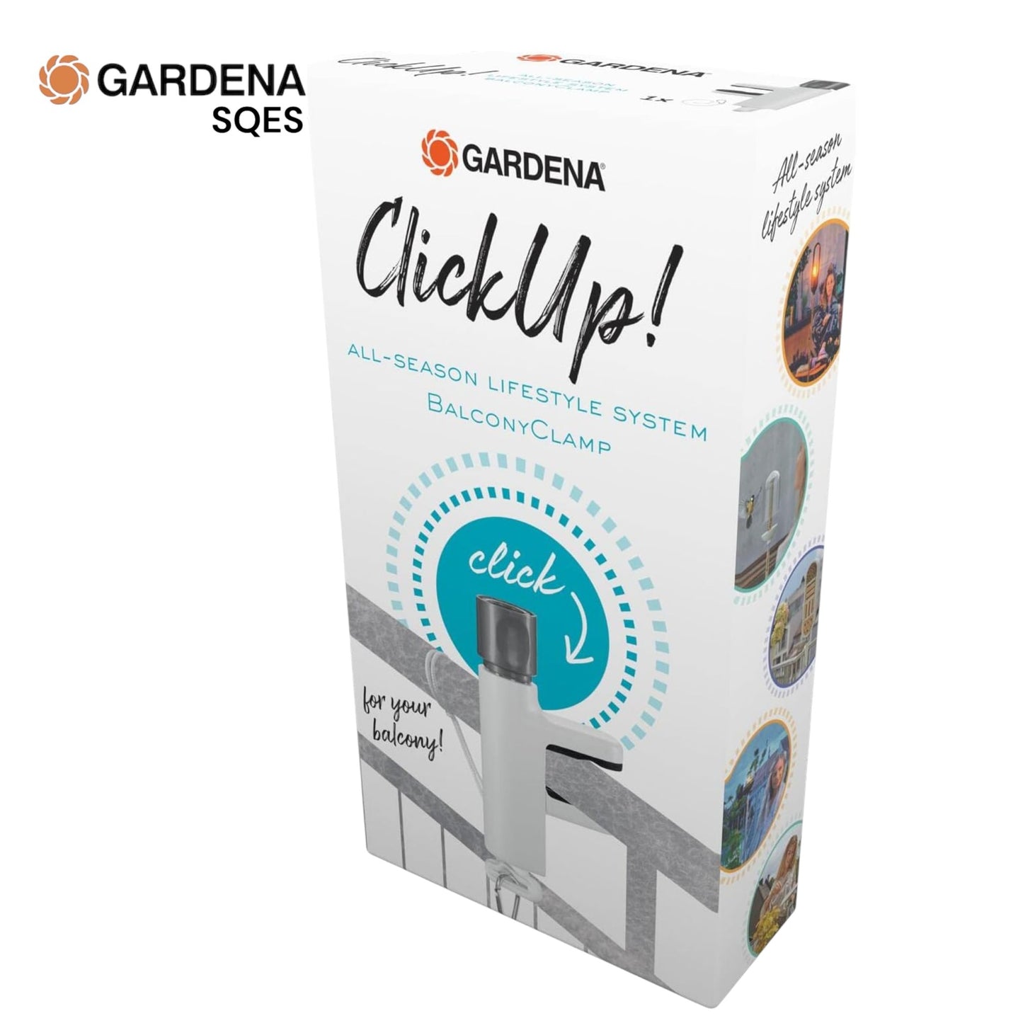 Support pour balcon ClickUp GARDENA