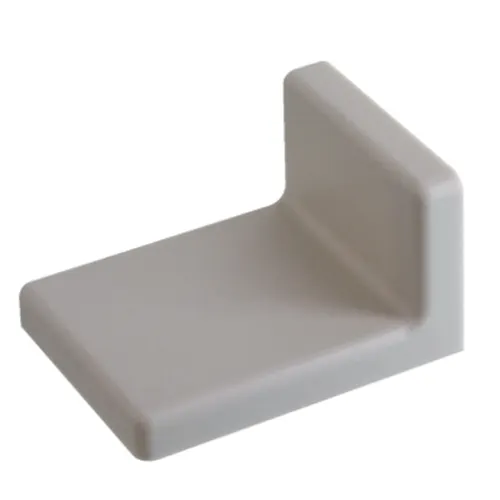 Équerre chaise avec cache Gris 120 mm AYTUG RF3086 – 12 pièces