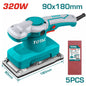 Ponceuse rotative - 90X180mm - 200W - SQES