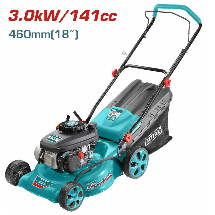 Tondeuse Thermique 141cc - Moteur 4T | 46 cm de Coupe - SQES