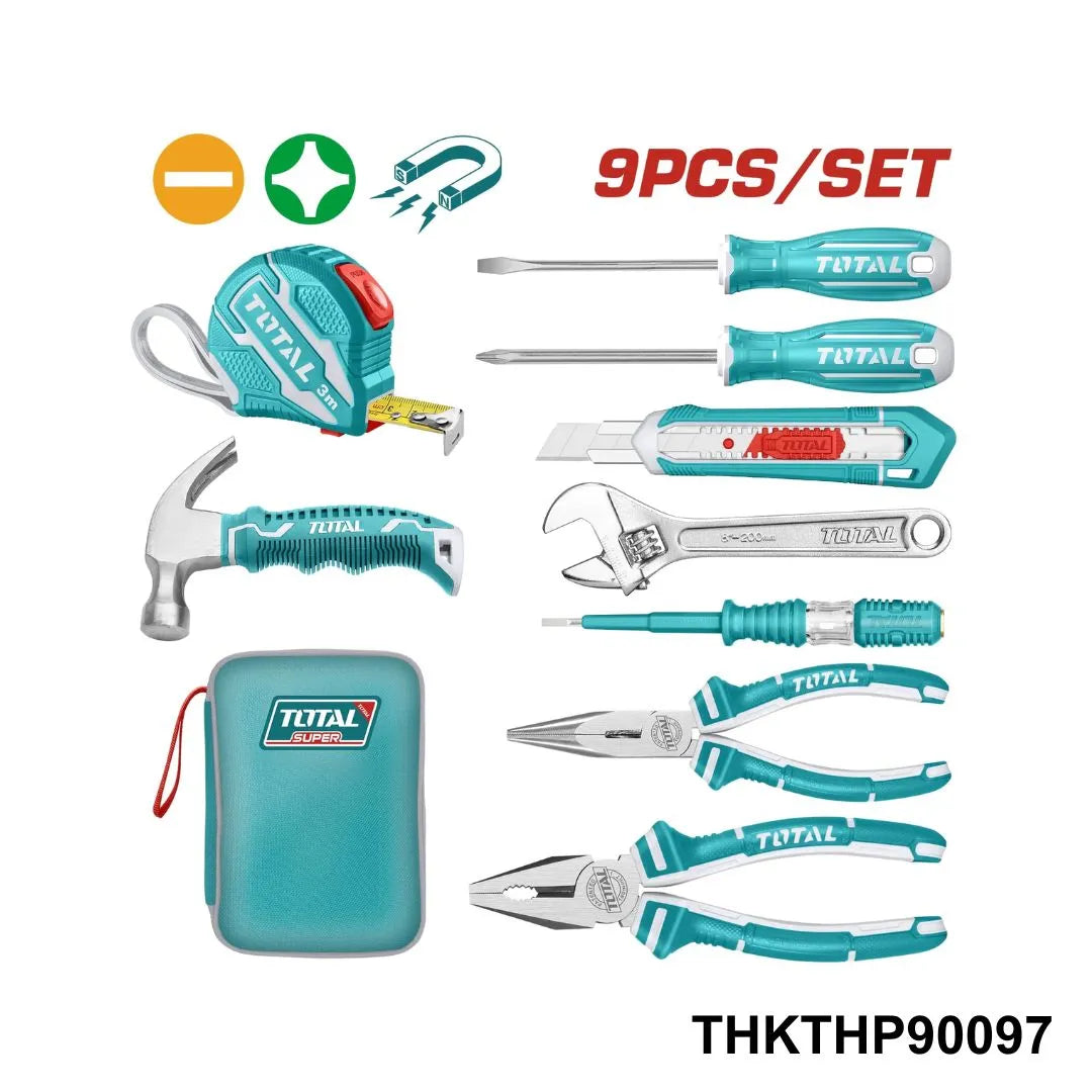 Ensemble Outillage a main - Trousse du bricolage - thkthp90097 - SQES