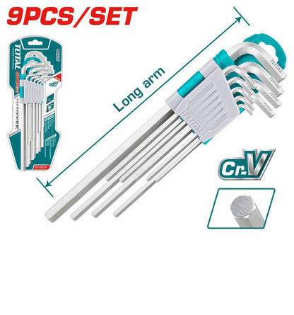 Jeux De 9 Clés Male long - THT106191 - SQES
