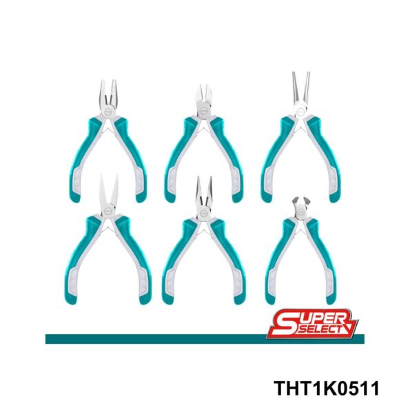 Jeu de mini pinces - 6 pièces - SQES