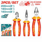 JEU DE 3 PINCES ISOLÉES - 1000 V - THT2K0302 - SQES
