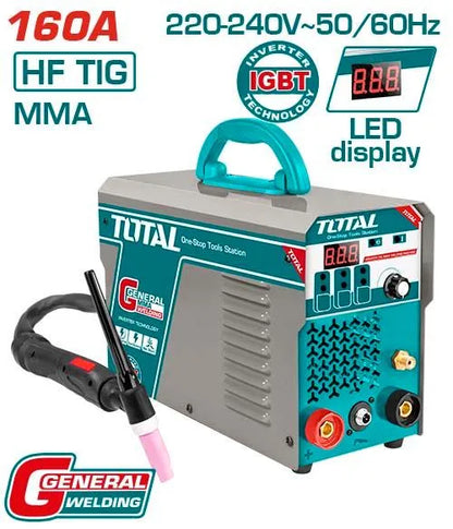 Poste de soudure Inverter TIG 4.0/160A – 5kg - TIG1601 - SQES