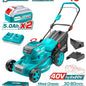 Tondeuse Gazon - a batterie - 60L - 40v - SQES