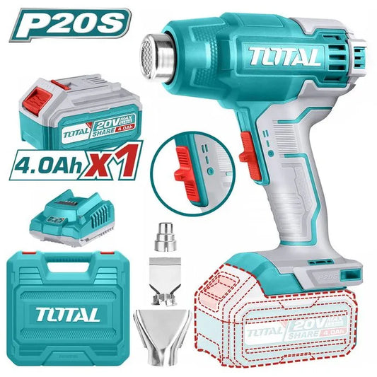 TOTAL Decapeur Thermique Professional - Sans fil - 20V - - SQES