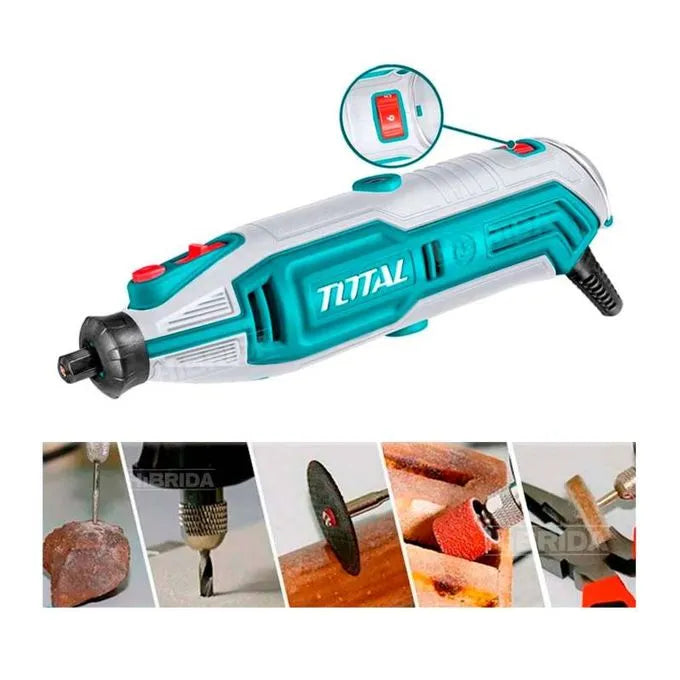 Meuleuse droite - Electrique - Avec 109 accessoires - 130 W - SQES