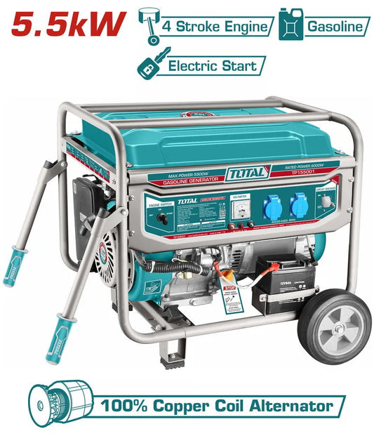 Groupe Electrogene - 21A - 5500W TOTAL - SQES