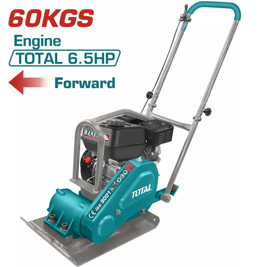 Total Plaque Vibrante 6.5HP CHSONOS - Compacteur 196cc 5600 VPM