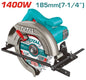 Scie circulaire - 1400w - 185mm - SQES