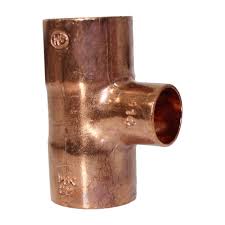 Té Cuivre FFF 22x14x22mm