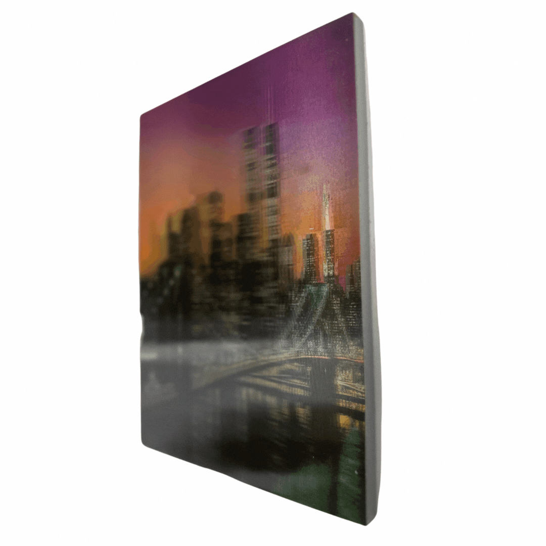 Tableau NEW YORK 23.5cm x 17cm effet 3D - SQES