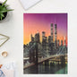 Tableau NEW YORK 23.5cm x 17cm effet 3D - SQES