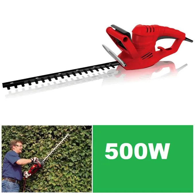 Taille-haie électrique 500W avec lame 46 cm pour jardin – en vente chez SQES Tunisie