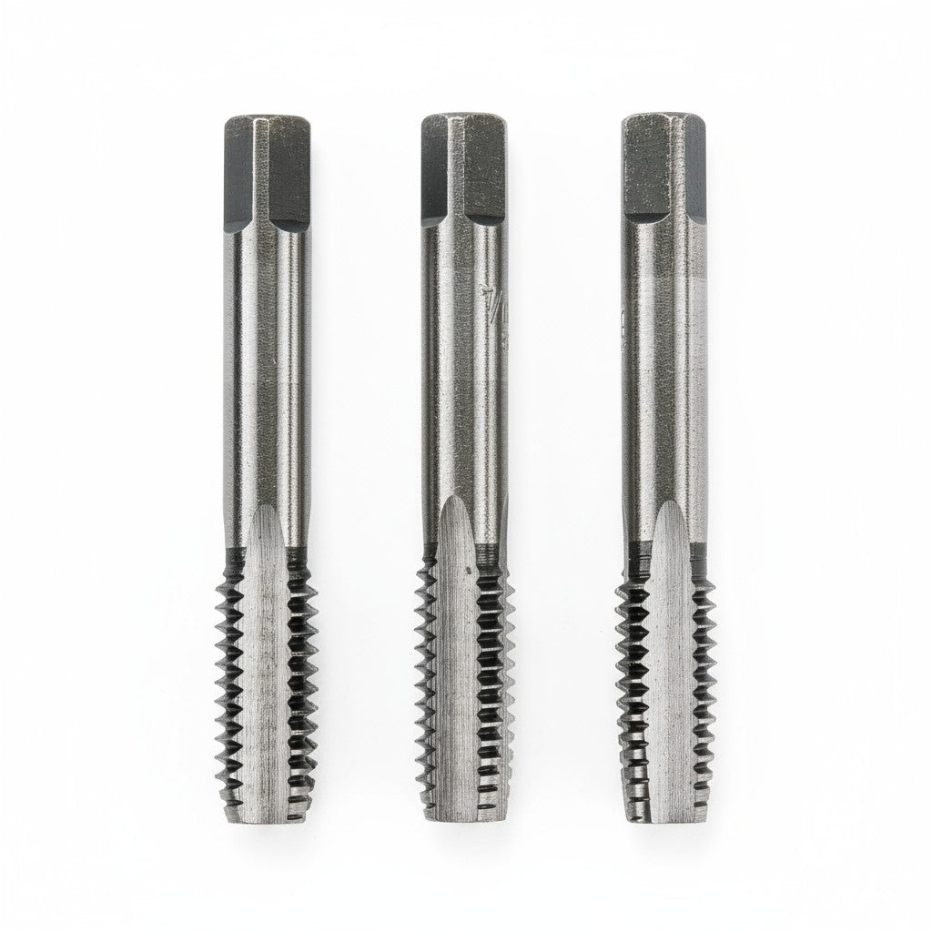 Jeu de 3 Tarauds KRINO 0,7X04 - Filetage Métrique Professionnel