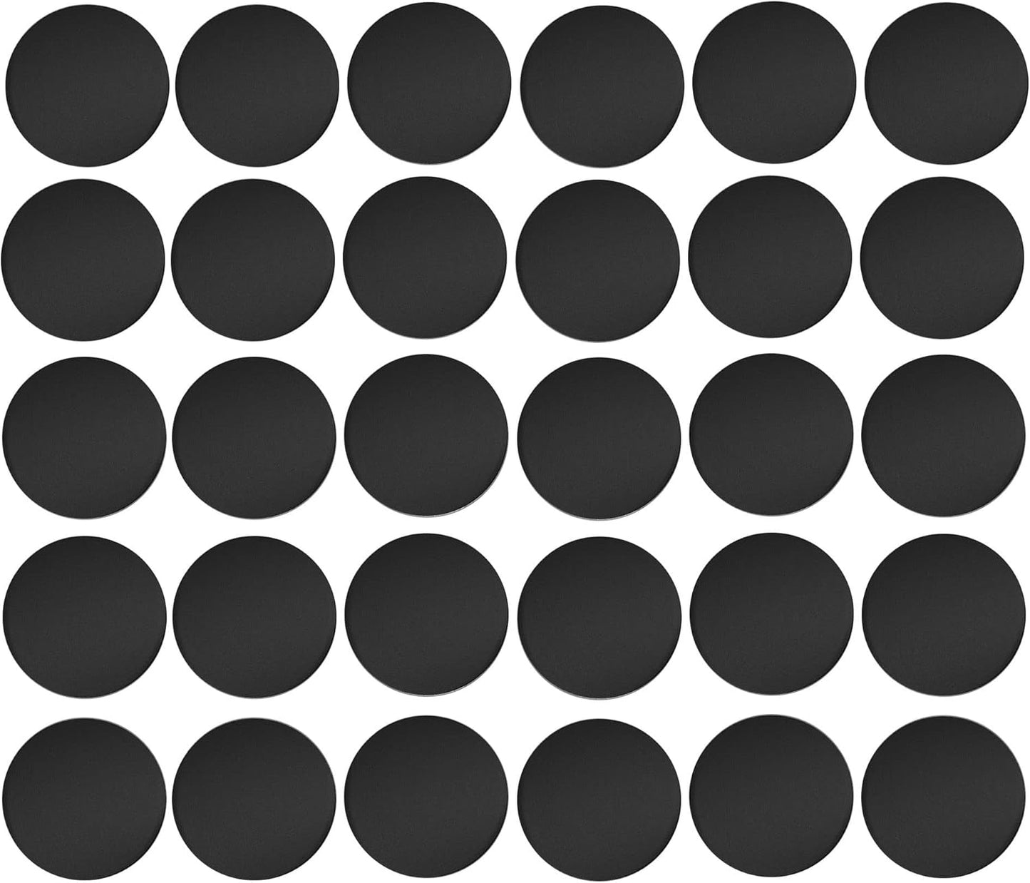 Cache-vis adhésif Ø14 mm Noir AYTUG RF2110 – 400 pièces