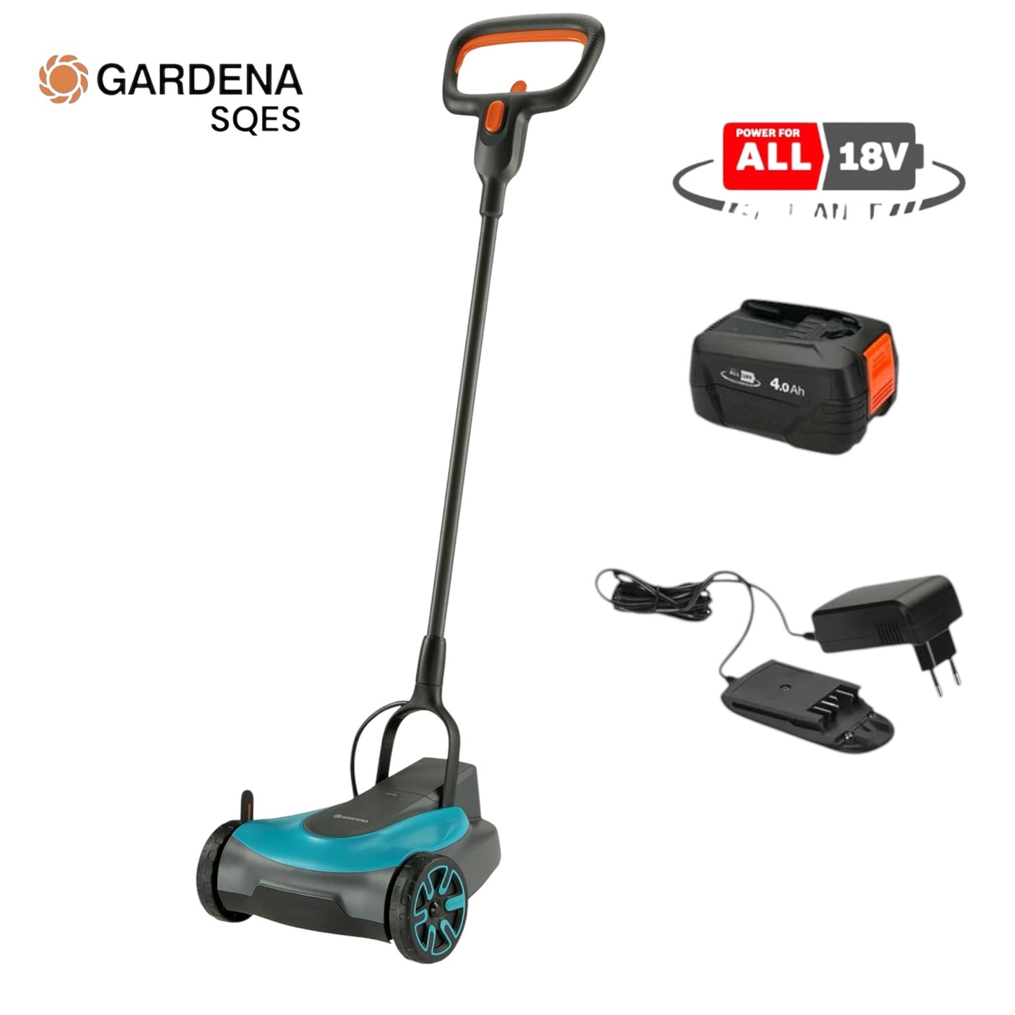Tondeuse Gazon Batterie HandyMower 22/18V P4A Kit Complet (14620-20) GARDENA