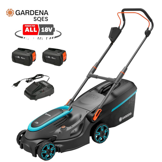 Tondeuse Gazon Batterie PowerMax 37/36V P4A GARDENA (14638-20)