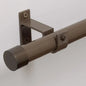 Tringle à rideau avec embouts cylindriques Bronzé - Mhirsi - SQES