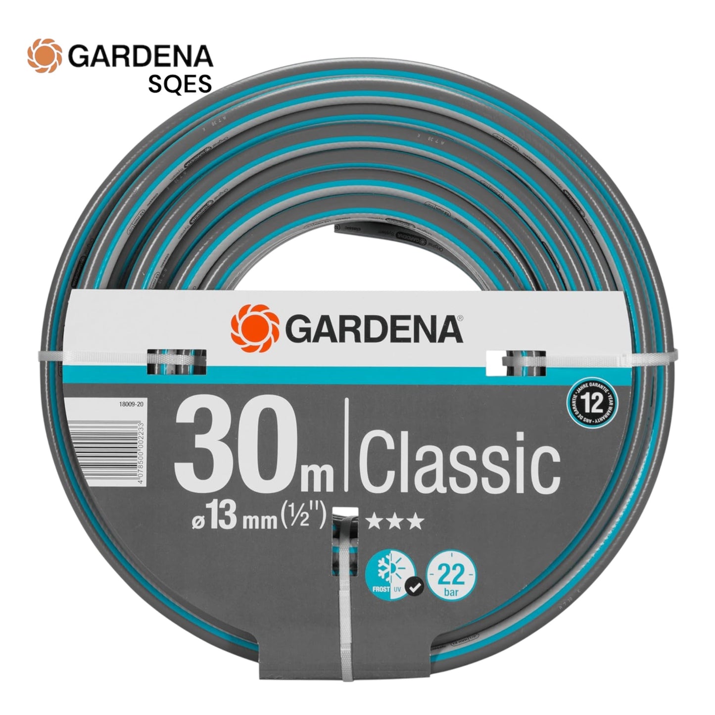 Tuyau Classique 13 mm (1/2"), 30 m GARDENA