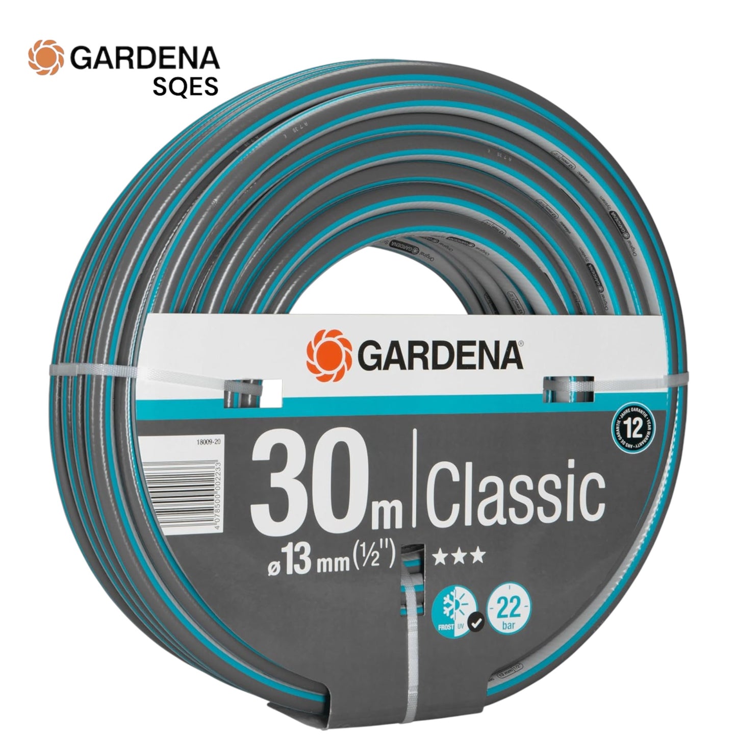 Tuyau Classique 13 mm (1/2"), 30 m GARDENA