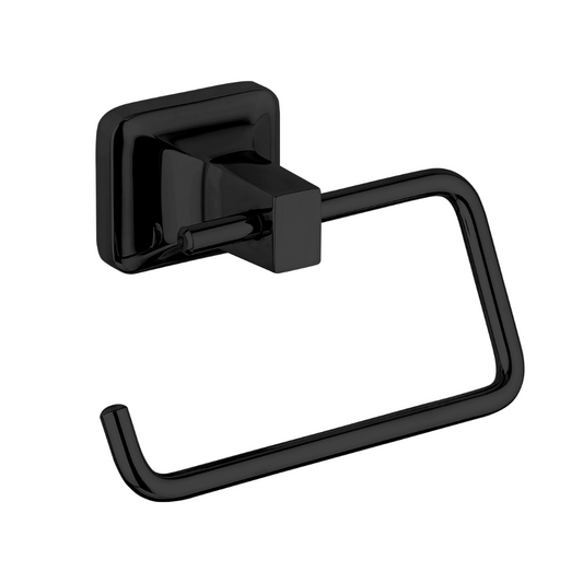 CaMeRo Porte Papier UNO Noir - Support Mural Salle de Bain