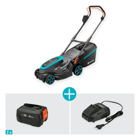 Tondeuse Gazon Batterie PowerMax 37/36V P4A GARDENA (14638-20)