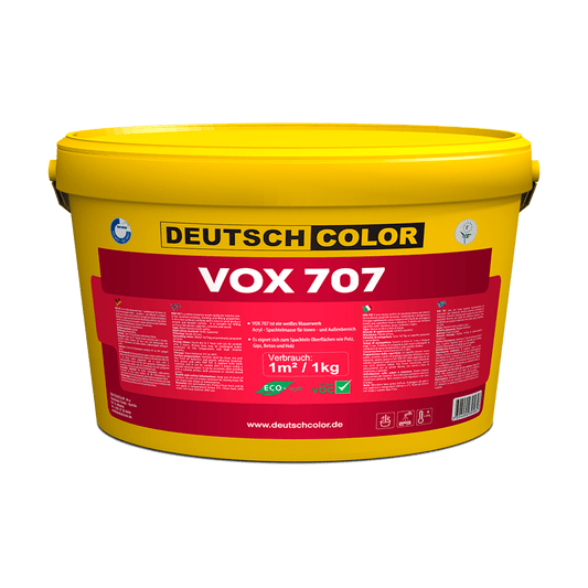 VOX 707 DEUTSCH COLOR - Mastic Acrylique Intérieur Lissage Murs et Plafonds
