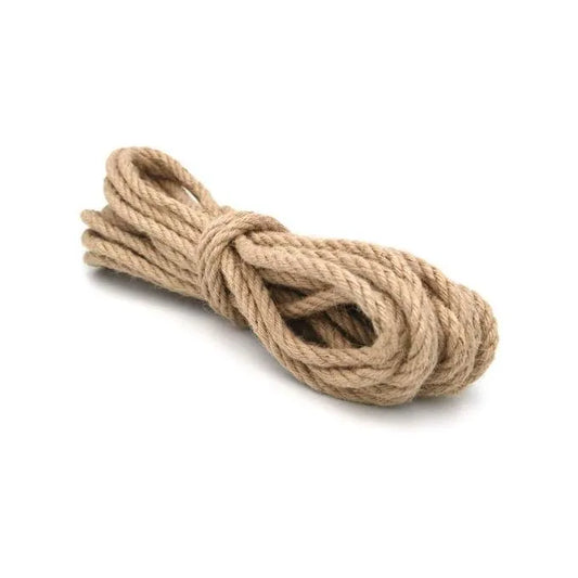 Corde de Jute - Vintage Corde de chanvre - Naturel - 20 M - 6mm - SQES