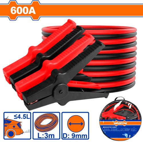 Cable de démarrage pour batterie 600A WADFOW - 3m -