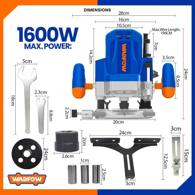AFFLEUREUSE - Défonceuse électrique 1600W - SQES