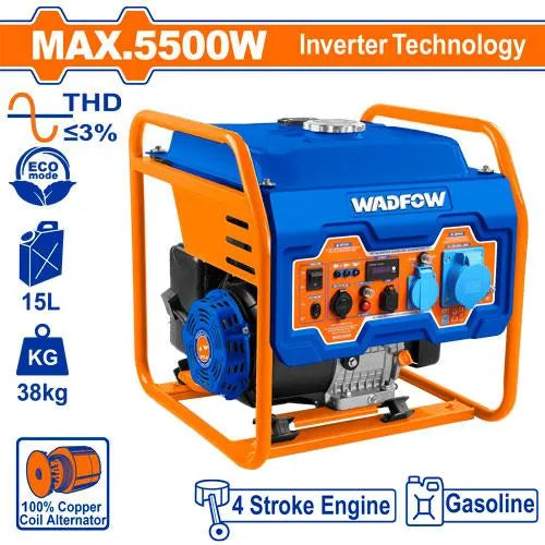 Generateur – Groupe Électrogène - Inverter - 5500 W - SQES