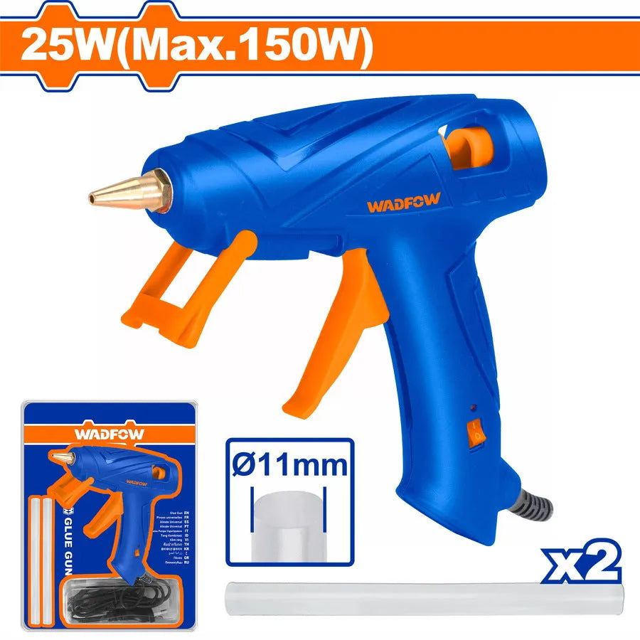 Pistolet colle a chaud - 150w + 2 battons - SQES