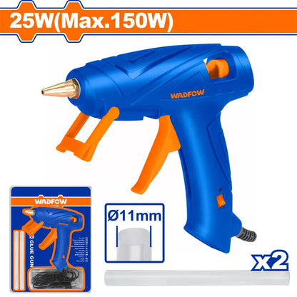 Pistolet colle a chaud - 150w + 2 battons - SQES