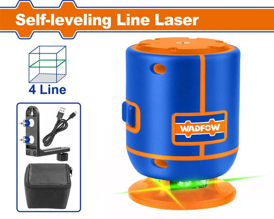 NIVEAU LASER 30M 4 LIGNES - SQES