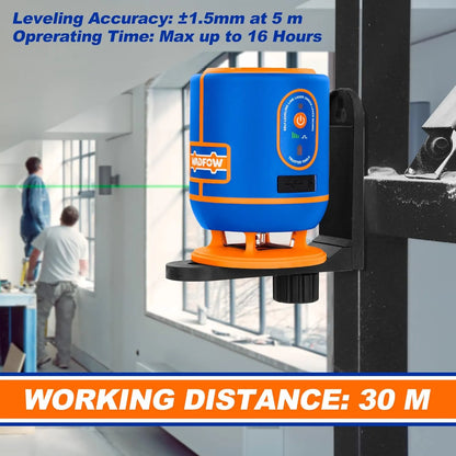 NIVEAU LASER 30M 4 LIGNES - SQES