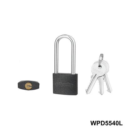 Cadenas en Fer Gris WADFOW – Versions Standard & Anse Longue – Haute Sécurité - SQES