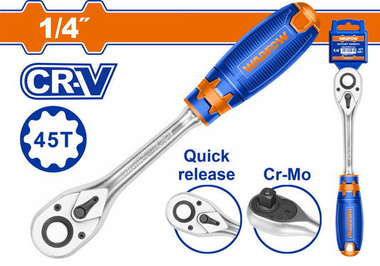 Clé à Cliquet WADFOW 1/4" – 45 Dents - SQES