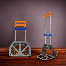 Diable Pliable en aluminium - 2 roue – Capacité 60 kg - SQES