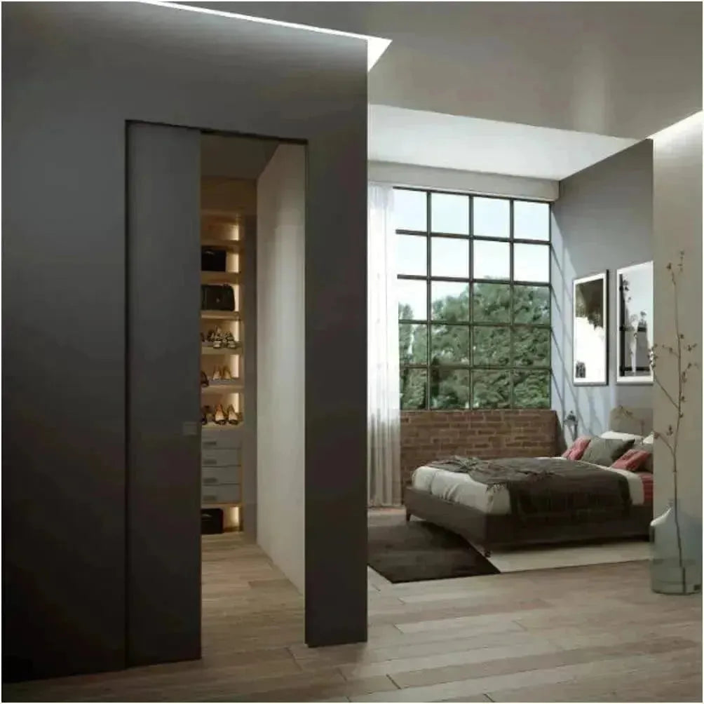 Contre chassis a PLATRE pour portes coulissantes encastrée 1P 800/2100/100 SCIRIGNO -Made in ITALY- - SQES