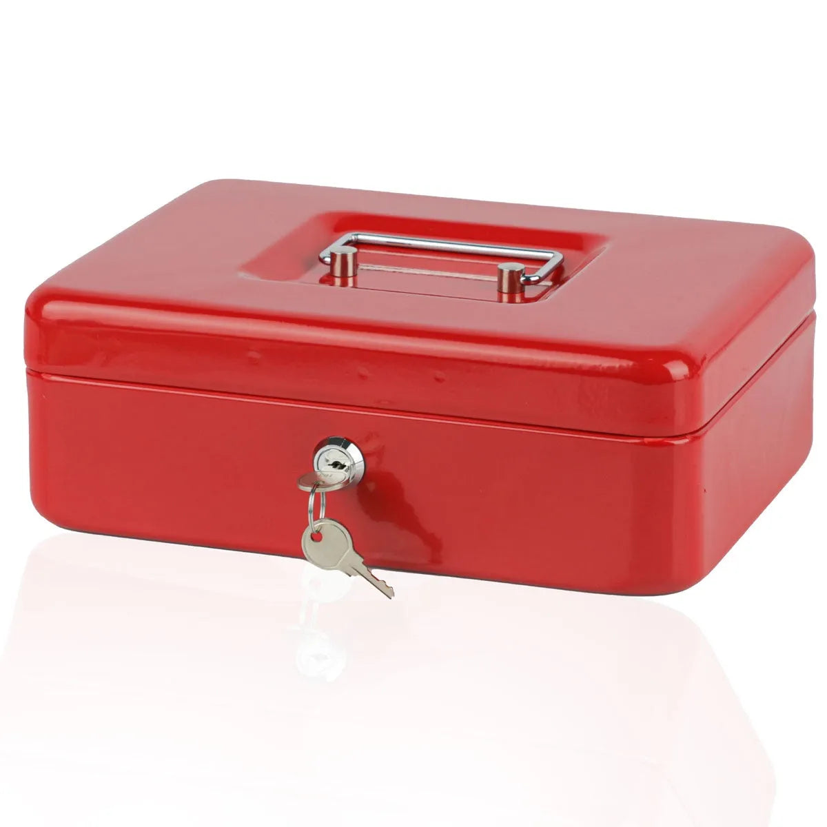 Caisse à monnaie - Coffre fort - Boîte de rangement - 300*240*90 mm - SQES