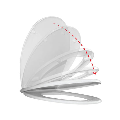 ABATTANT SOFT CLOSE DECLIPSABLE FLORA STANDARD –  EJIM