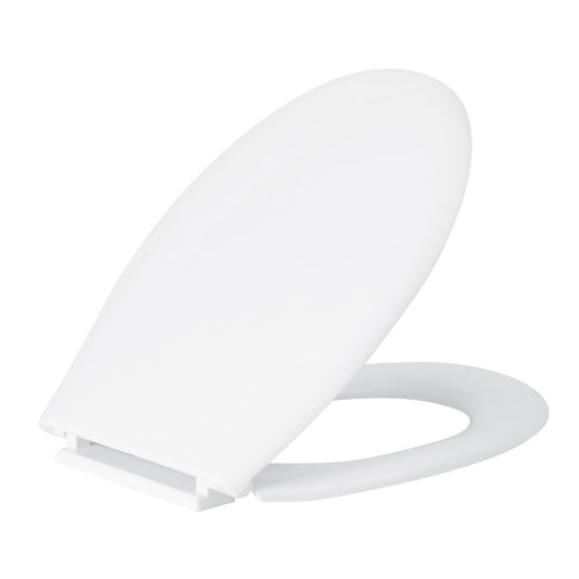 Abattant WC Azur en polypropylène EJIM 200g – léger, résistant aux chocs et produits chimiques, surface non-poreuse, compatible WC standard
