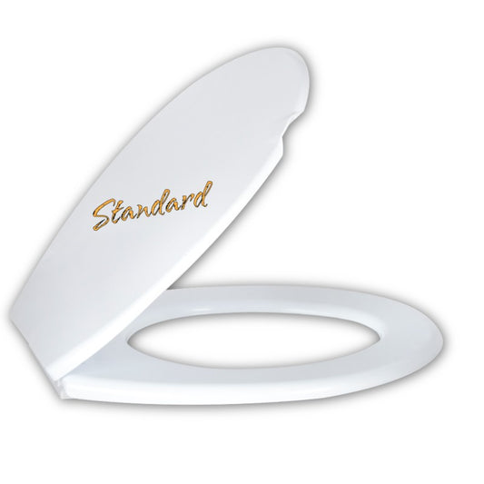 Abattant WC Conforta en polypropylène EJIM – design ergonomique anatomique, résistant chaleur et produits chimiques, compatible WC standard
