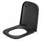 Abattant WC DURAVIT D-Neo anthracite mat, fermeture amortie, démontable, charnières inox. Découvrez-le sur SQES.tn avec livraison en Tunisie.