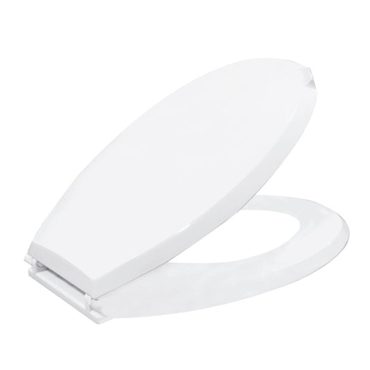 Abattant WC Saphir en polypropylène EJIM – léger, résistant aux chocs, produits chimiques et chaleur, surface non-poreuse, compatible WC standard
