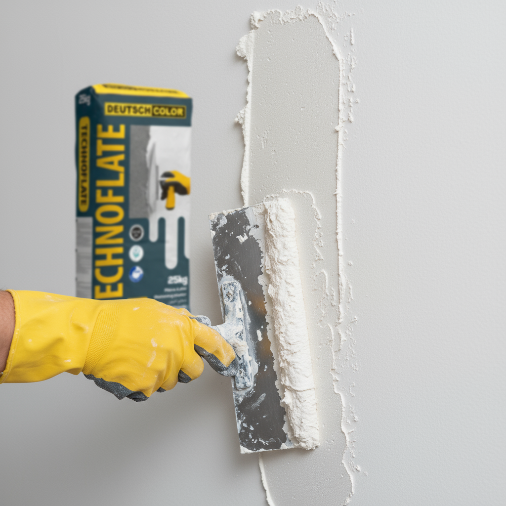 Application TECHNOFLATE finition lisse
